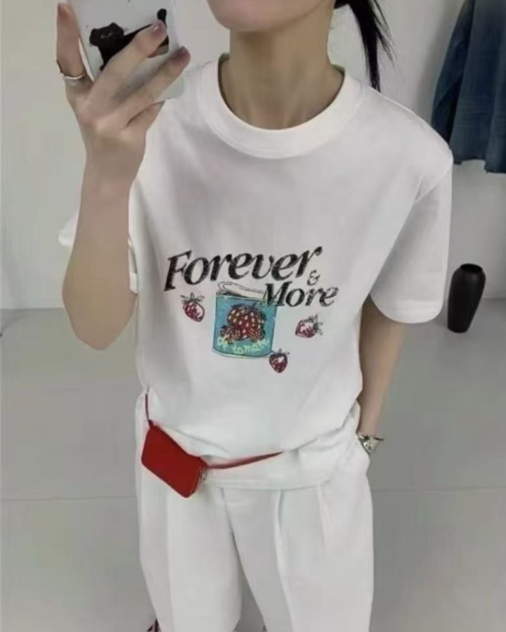 BOBBIE DOLL韓國東大門直郵女裝新款人氣職業T恤不含腰包BOBBIE DOLLT恤圖色2