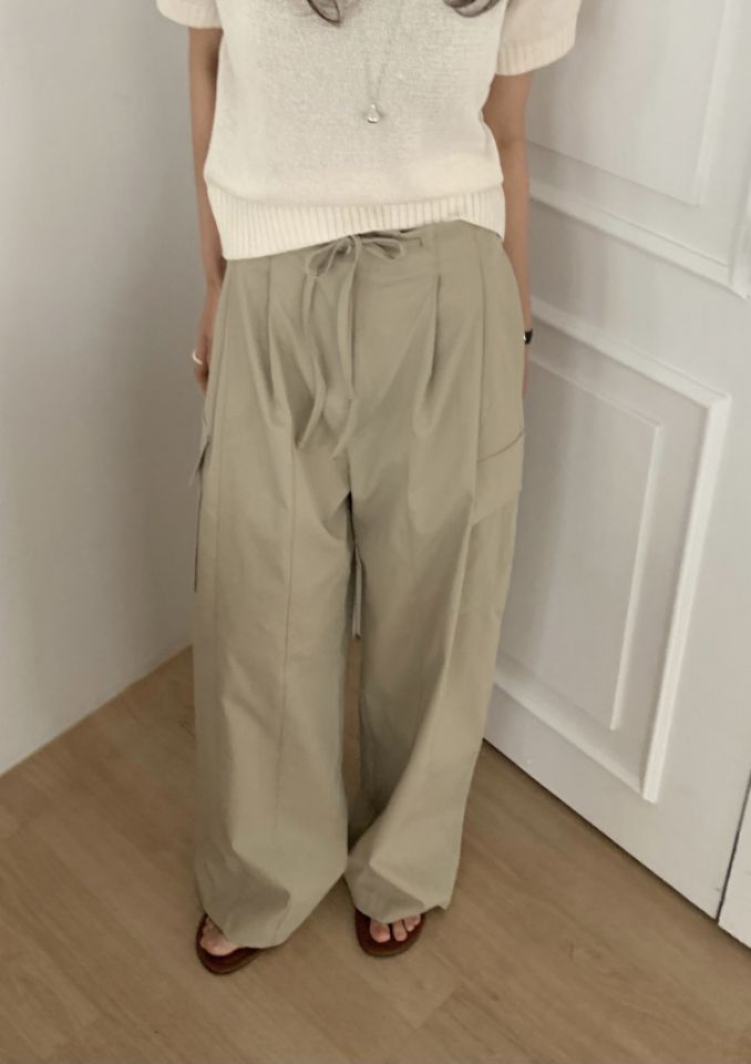 KOMOREBI韓國東大門直郵女裝新款人氣職業休閑休閑褲工裝褲KOMOREBI休閑褲