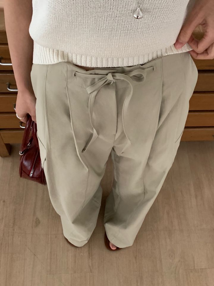 KOMOREBI韓國東大門直郵女裝新款人氣職業休閑休閑褲工裝褲KOMOREBI休閑褲