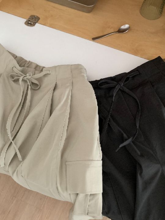 KOMOREBI韓國東大門直郵女裝新款人氣職業休閑休閑褲工裝褲KOMOREBI休閑褲