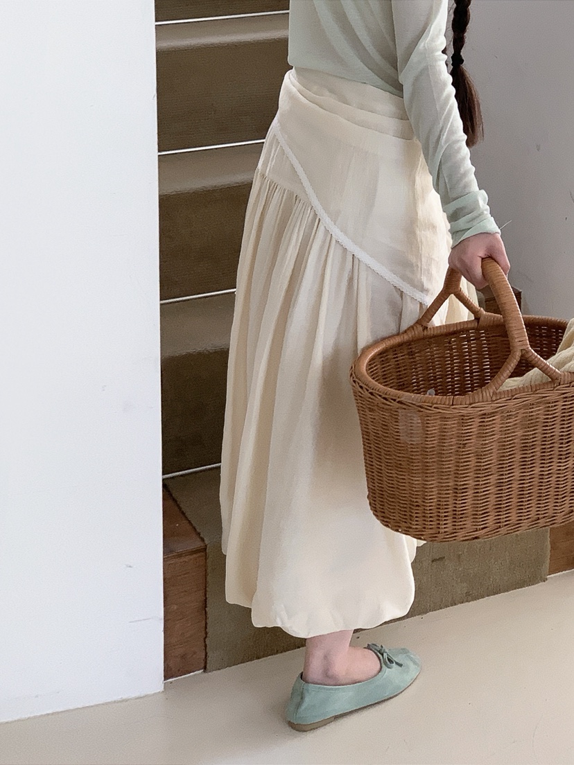 I MFACT韓國直郵實拍女士新品推薦職業人氣26春夏長裙圍巾I MFACT長裙