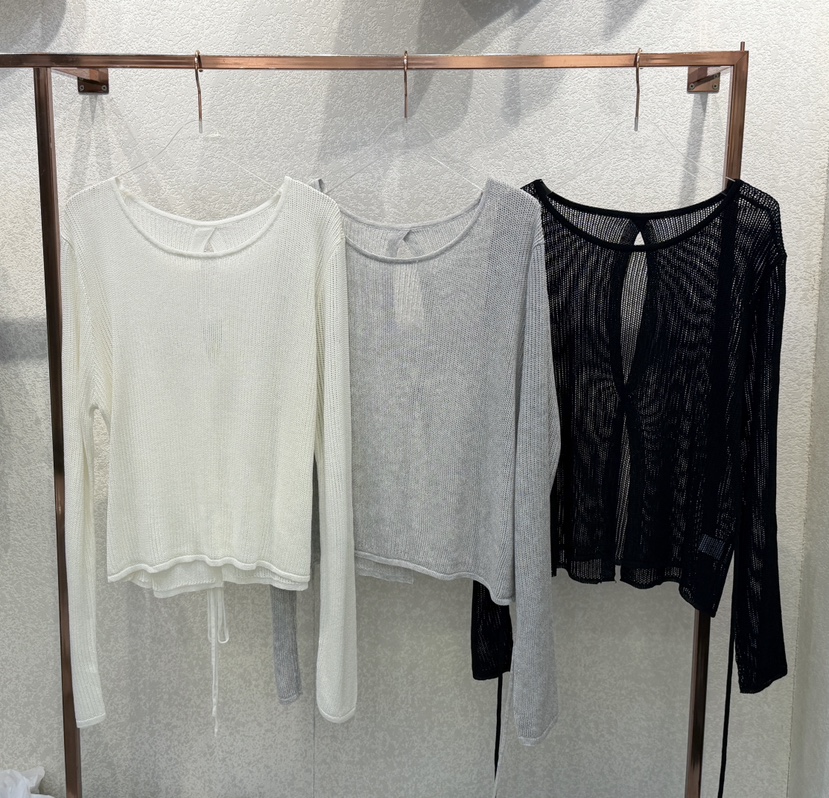 SYMBOL韓國東大門代購女裝新品時尚人氣職業熱賣針織衫開衩SYMBOL針織衫