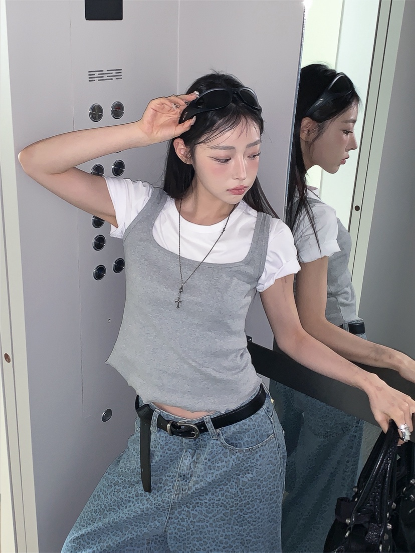 OURWAVE/OUR ROOM韓國直郵實拍女裝新款26春夏吊帶背心Our Wave/Our Room吊帶/背心