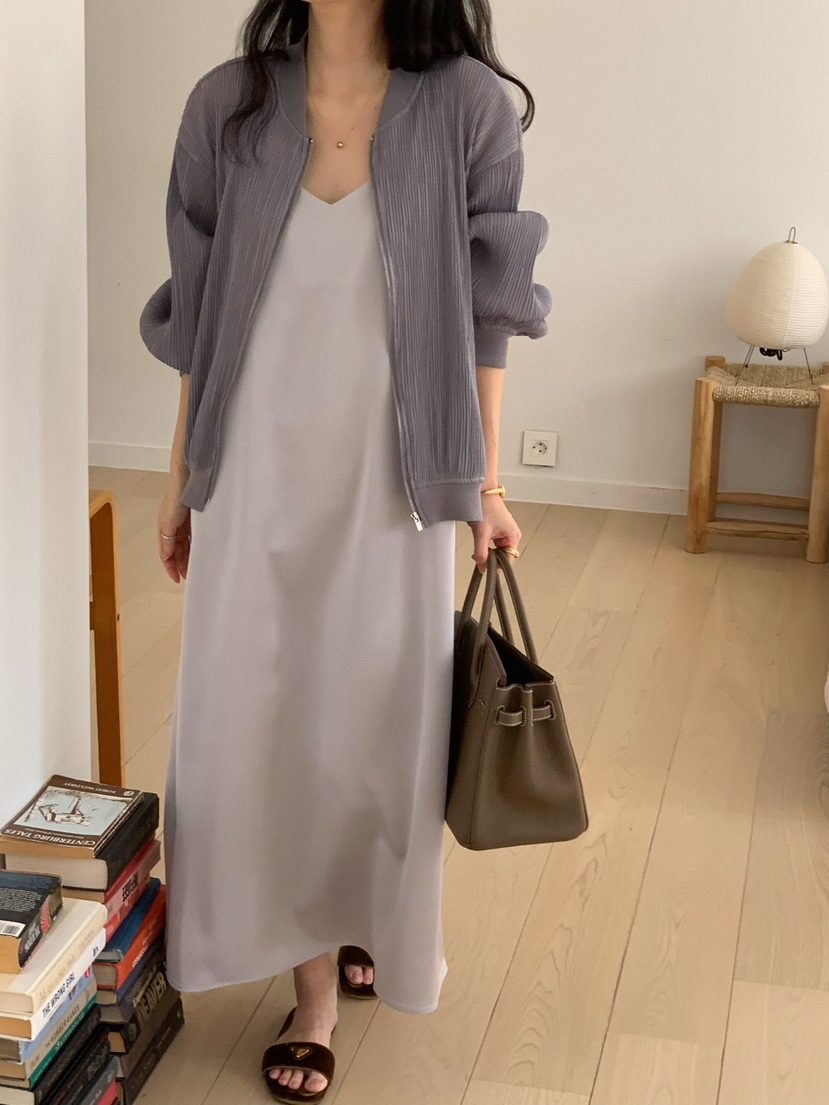 COBALT BLUE韓國東大門直郵女裝新款休閑熱賣職業夾克褶裥COBALT BLUE夾克