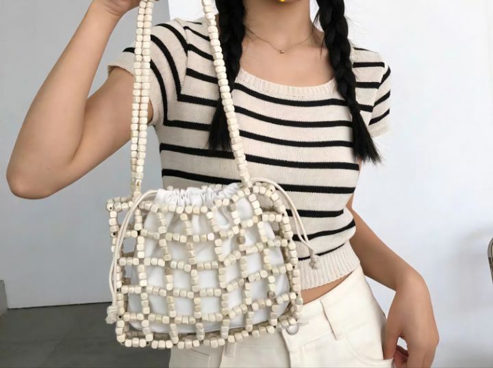 TROUVAILLE韓國直郵實拍女士新款時尚單肩斜跨包包含內膽TROUVAILLE單肩/斜跨包