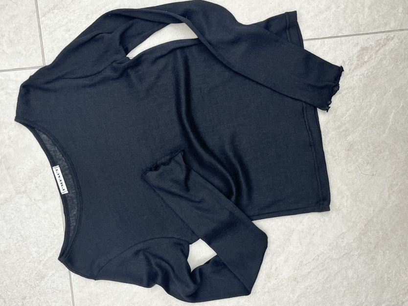 I MFACT韓國東大門代購女裝新品職業時尚休閑長袖T恤透明I MFACT長袖T恤