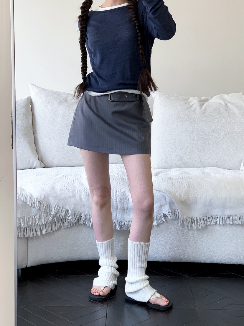 I MFACT韓國東大門代購女裝新品職業時尚休閑長袖T恤透明I MFACT長袖T恤