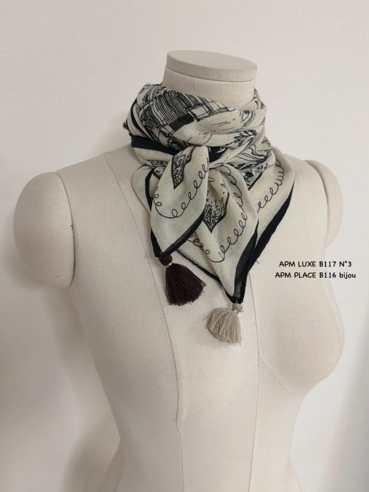 N3韓國直郵女裝新款熱賣職業時尚人氣推薦26春夏圍巾披肩N3圍巾/披肩