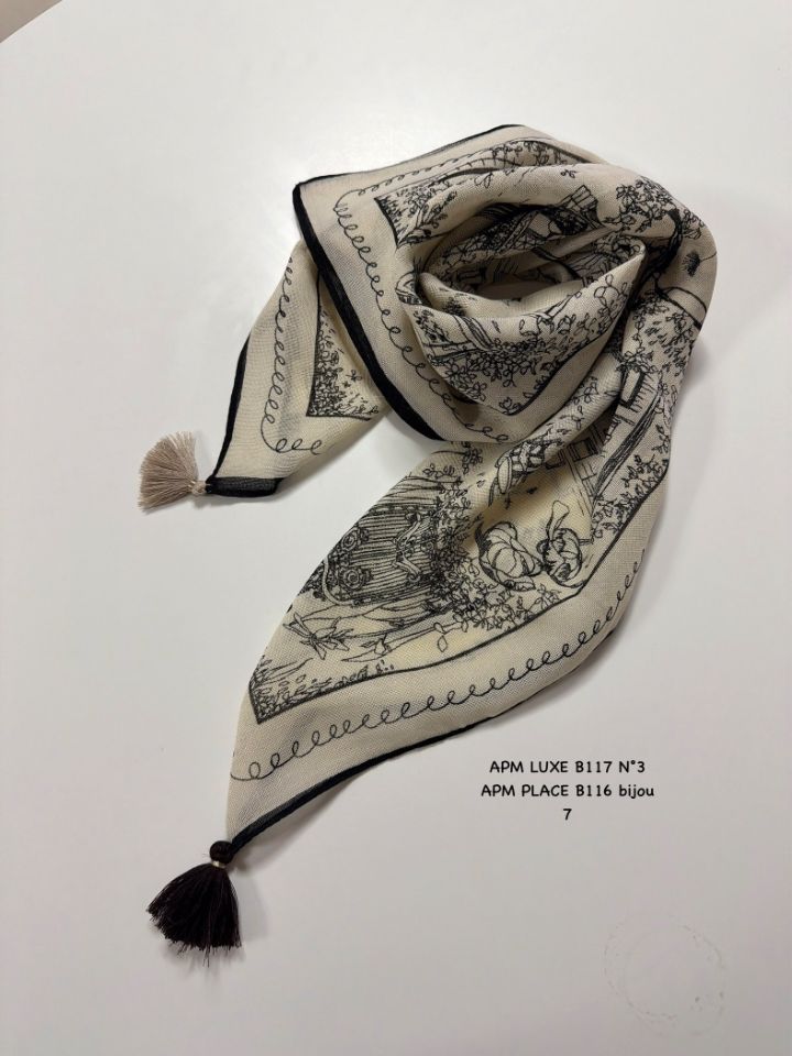 N3韓國直郵女裝新款熱賣職業時尚人氣推薦26春夏圍巾披肩N3圍巾/披肩