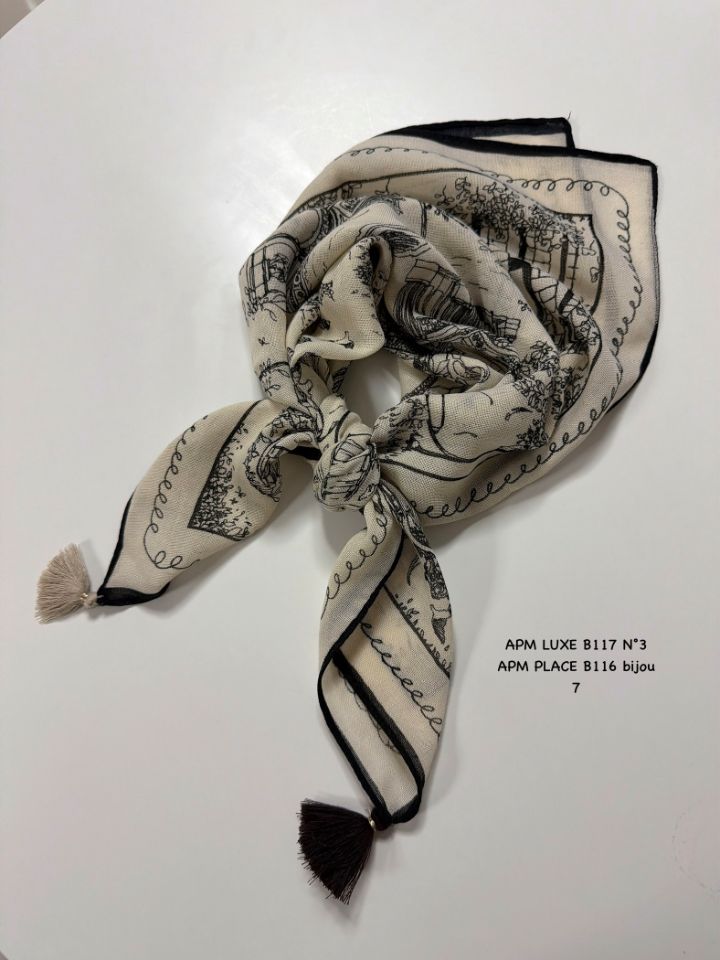 N3韓國直郵女裝新款熱賣職業時尚人氣推薦26春夏圍巾披肩N3圍巾/披肩