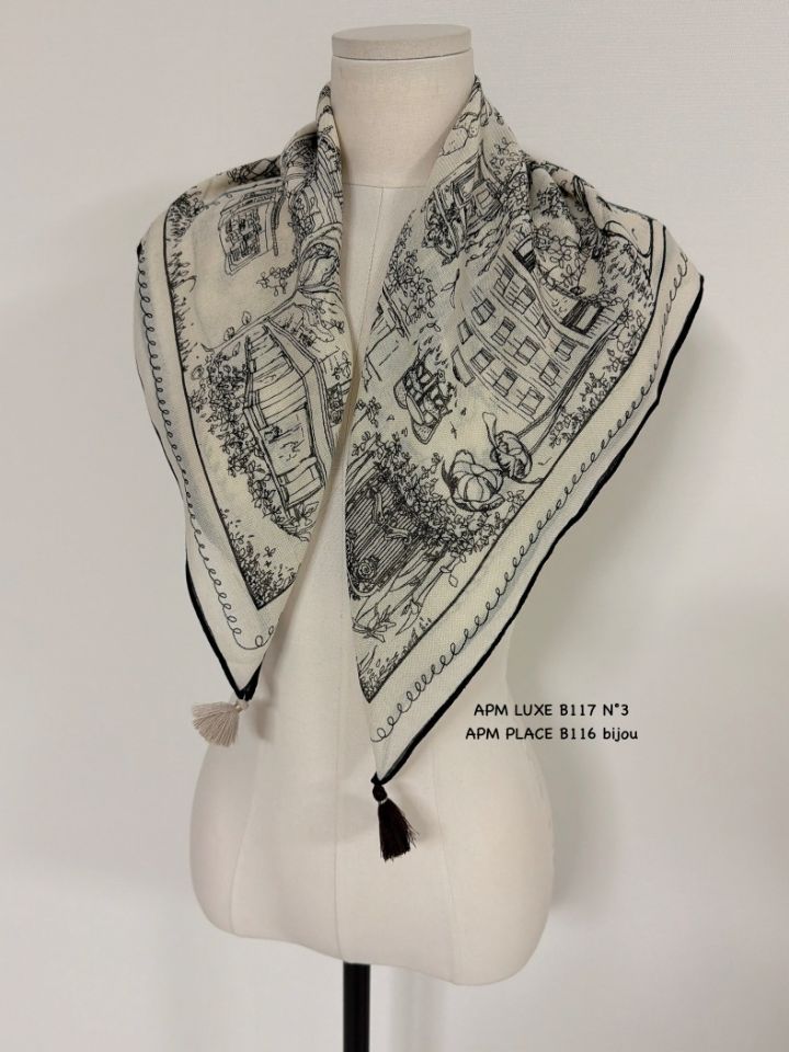 N3韓國直郵女裝新款熱賣職業時尚人氣推薦26春夏圍巾披肩N3圍巾/披肩