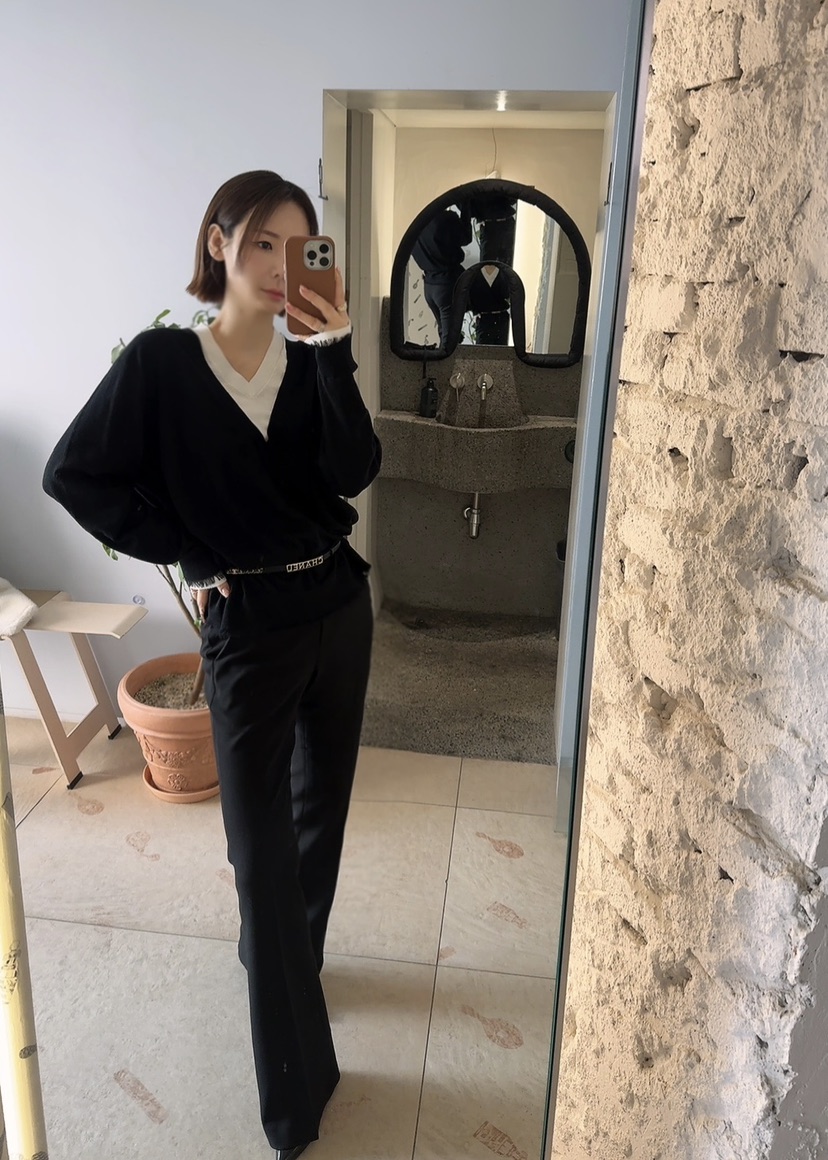 JUJU韓國代購女士新品熱賣人氣職業26春夏時尚休閑休閑褲JUJU休閑褲圖色2