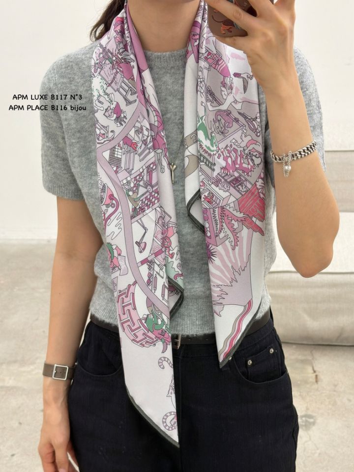 N3韓國代購女士新品人氣時尚熱賣職業推薦26春夏圍巾披肩雙面N3圍巾/披肩