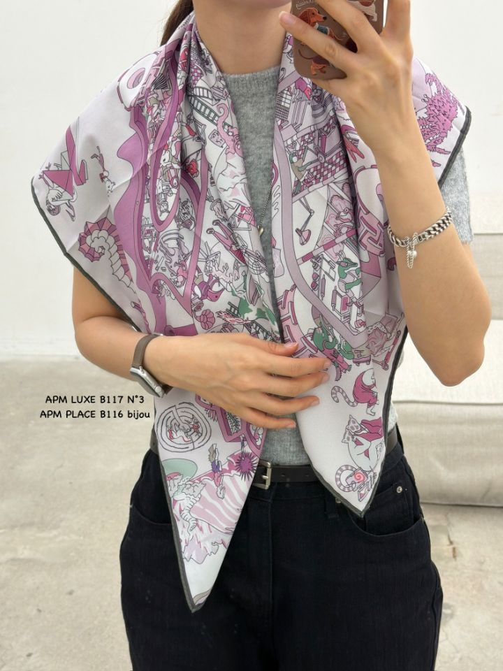 N3韓國代購女士新品人氣時尚熱賣職業推薦26春夏圍巾披肩雙面N3圍巾/披肩