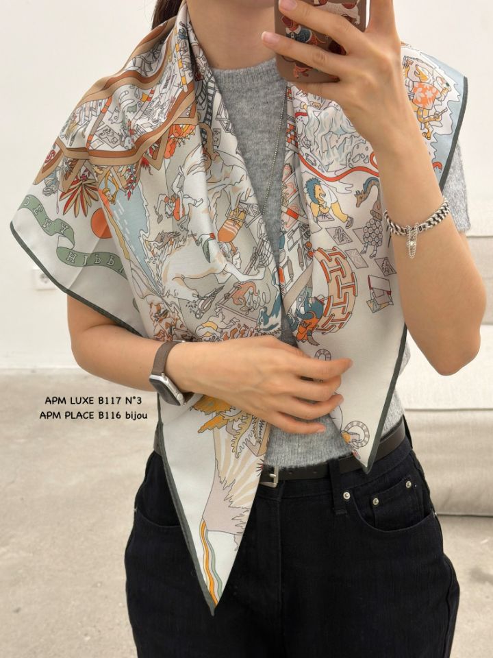 N3韓國代購女士新品人氣時尚熱賣職業推薦26春夏圍巾披肩雙面N3圍巾/披肩