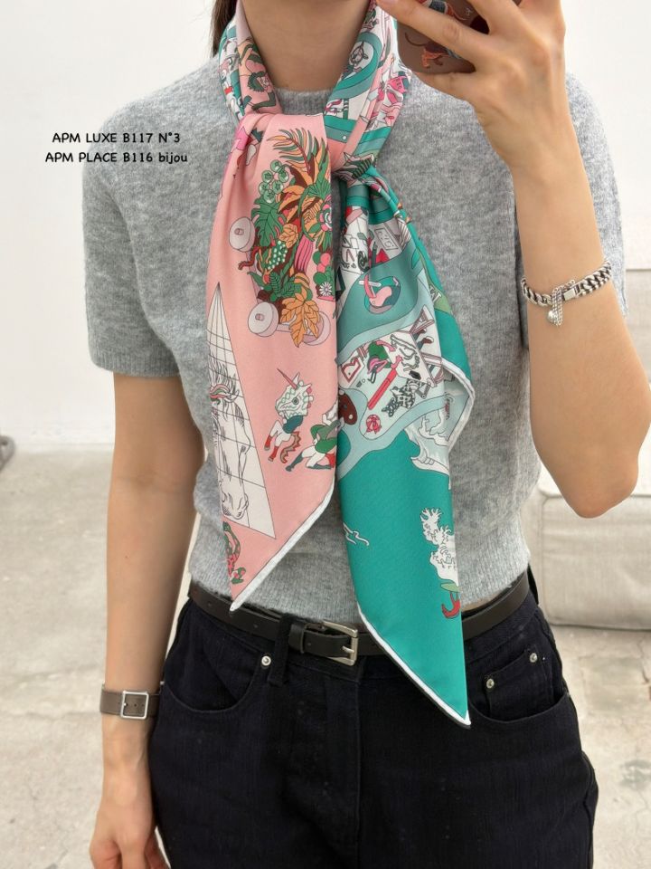 N3韓國代購女士新品人氣時尚熱賣職業推薦26春夏圍巾披肩雙面N3圍巾/披肩