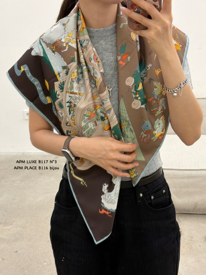 N3韓國代購女士新品人氣時尚熱賣職業推薦26春夏圍巾披肩雙面N3圍巾/披肩