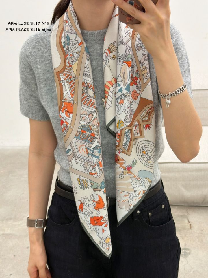 N3韓國代購女士新品人氣時尚熱賣職業推薦26春夏圍巾披肩雙面N3圍巾/披肩