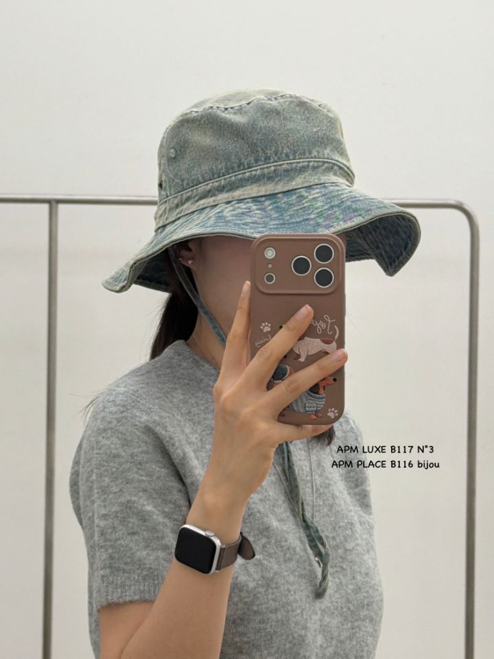 N3韓國東大門代購女裝新款時尚休閑26春夏職業帽子漁夫帽N3帽子