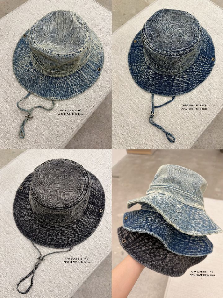 N3韓國東大門代購女裝新款時尚休閑26春夏職業帽子漁夫帽N3帽子
