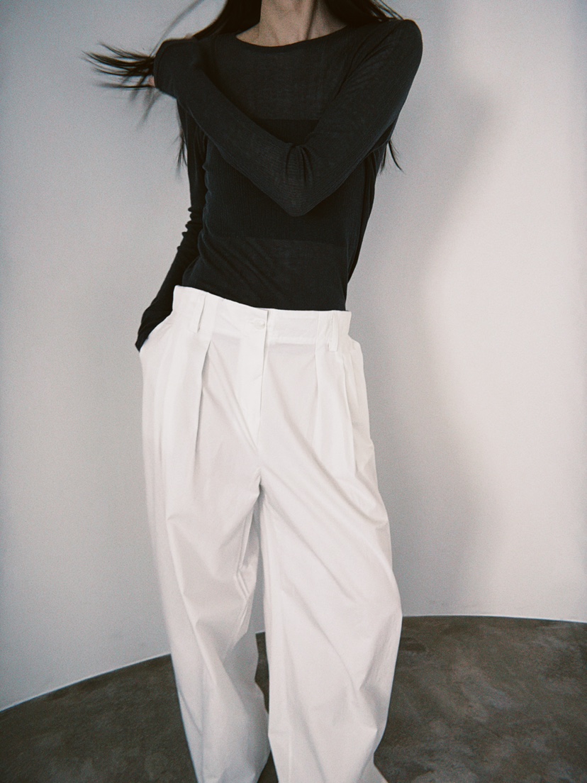 FOSET韓國代購女士新款時尚推薦人氣休閑26春夏職業休閑褲FOSET休閑褲