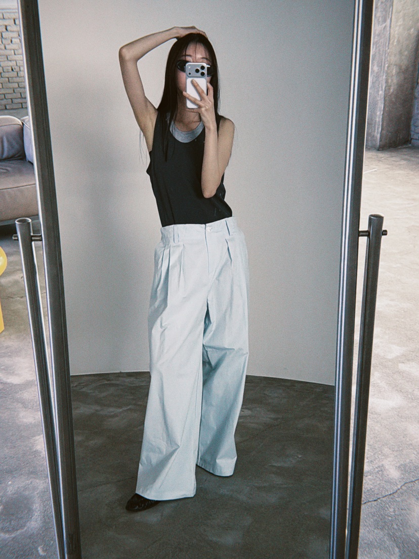 FOSET韓國代購女士新款時尚推薦人氣休閑26春夏職業休閑褲FOSET休閑褲