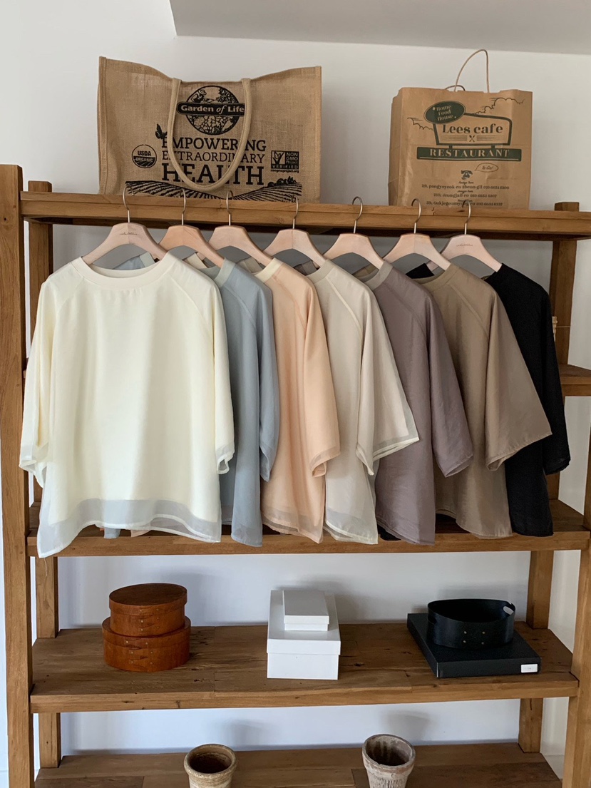 COBALT BLUE韓國直郵女裝新款熱賣職業26春夏休閑時尚T恤COBALT BLUET恤