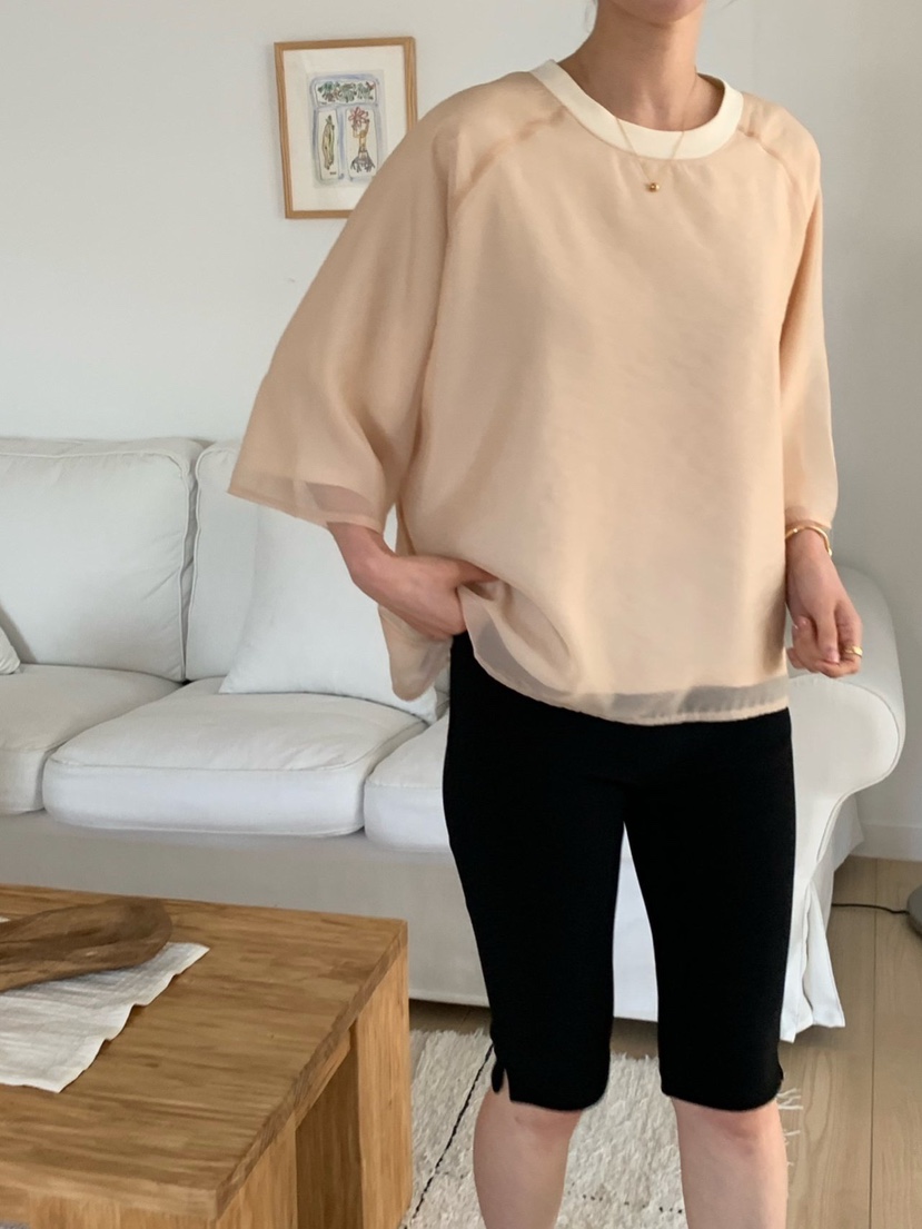 COBALT BLUE韓國直郵女裝新款熱賣職業26春夏休閑時尚T恤COBALT BLUET恤