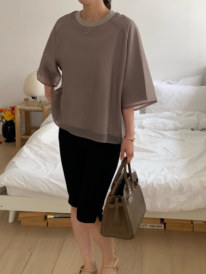 COBALT BLUE韓國直郵女裝新款熱賣職業26春夏休閑時尚T恤COBALT BLUET恤