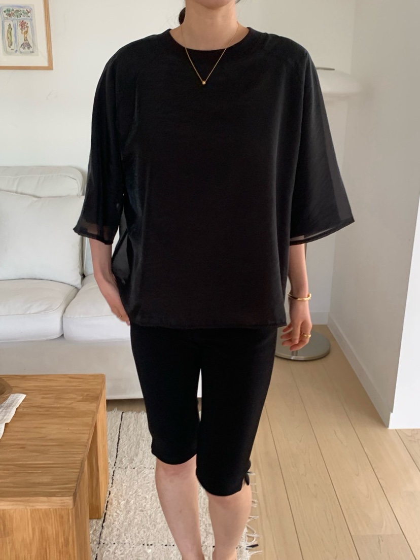 COBALT BLUE韓國直郵女裝新款熱賣職業26春夏休閑時尚T恤COBALT BLUET恤圖色7