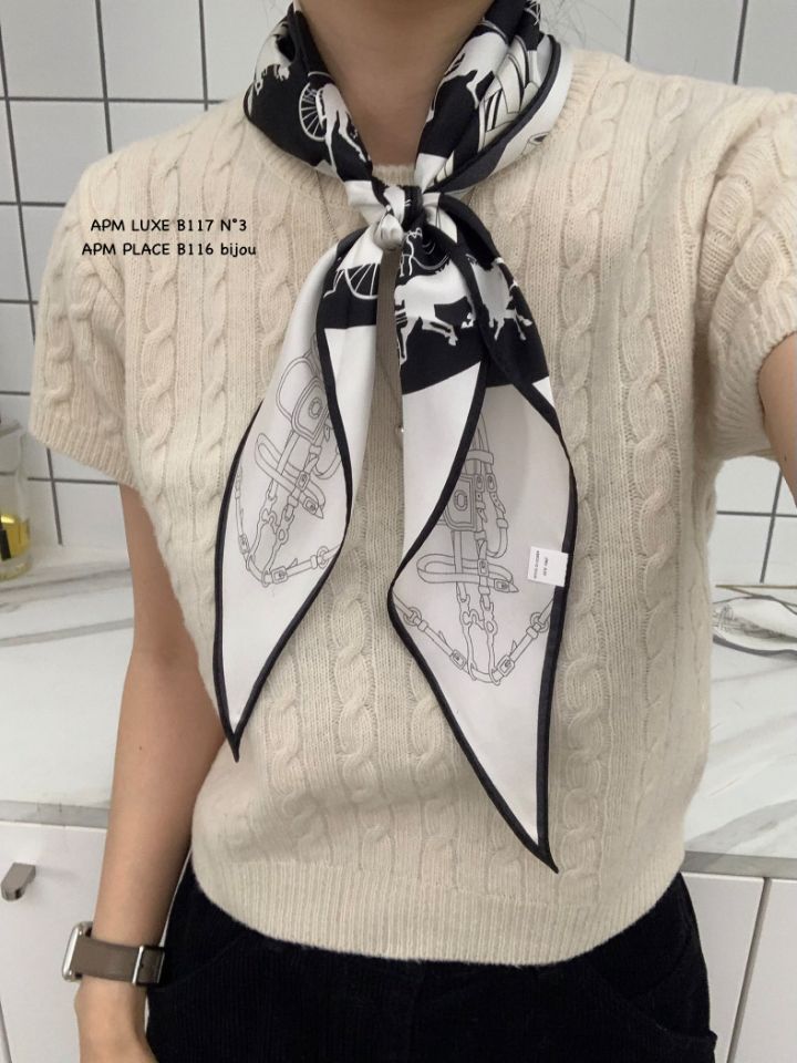 N3韓國直郵實拍女裝新品職業時尚人氣推薦熱賣圍巾披肩絲綢N3圍巾/披肩