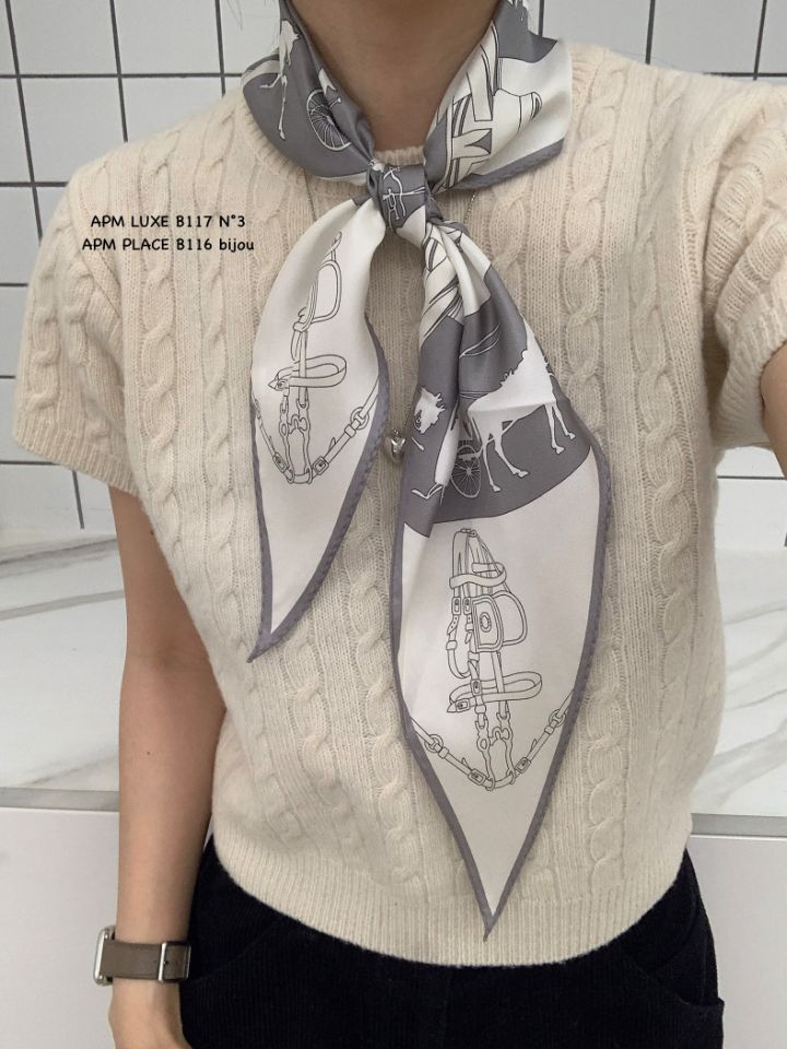 N3韓國直郵實拍女裝新品職業時尚人氣推薦熱賣圍巾披肩絲綢N3圍巾/披肩