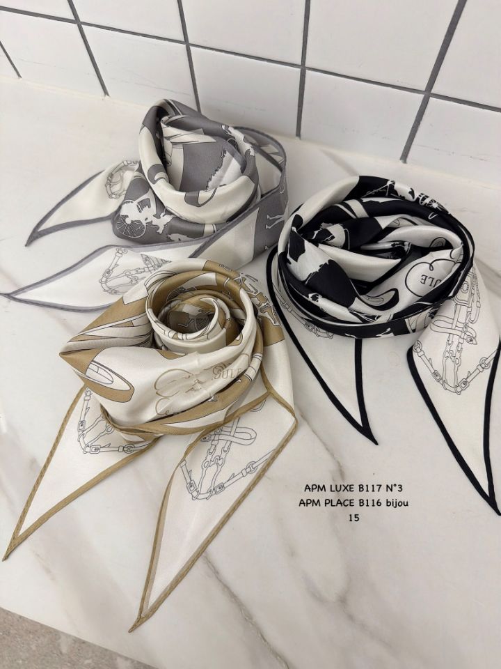 N3韓國直郵實拍女裝新品職業時尚人氣推薦熱賣圍巾披肩絲綢N3圍巾/披肩