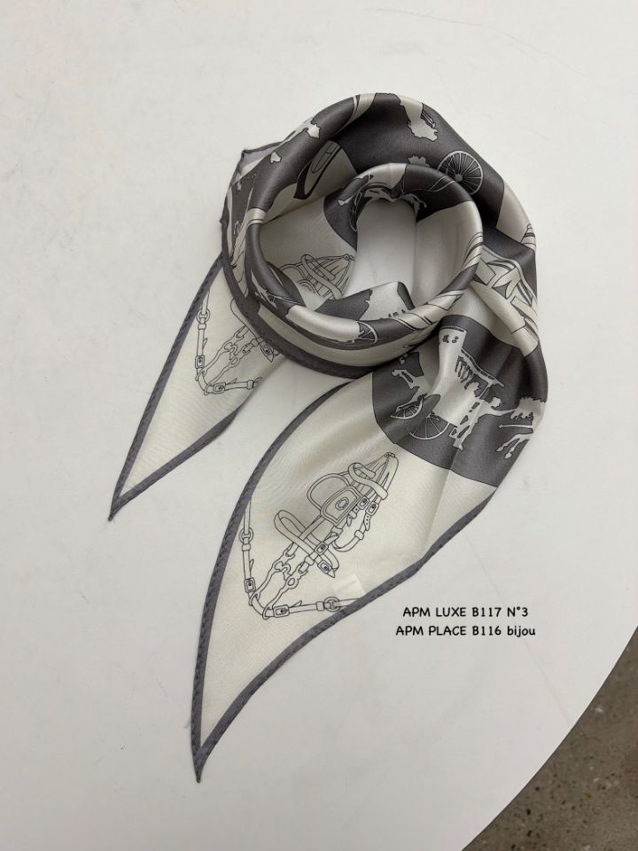 N3韓國直郵實拍女裝新品職業時尚人氣推薦熱賣圍巾披肩絲綢N3圍巾/披肩圖色1