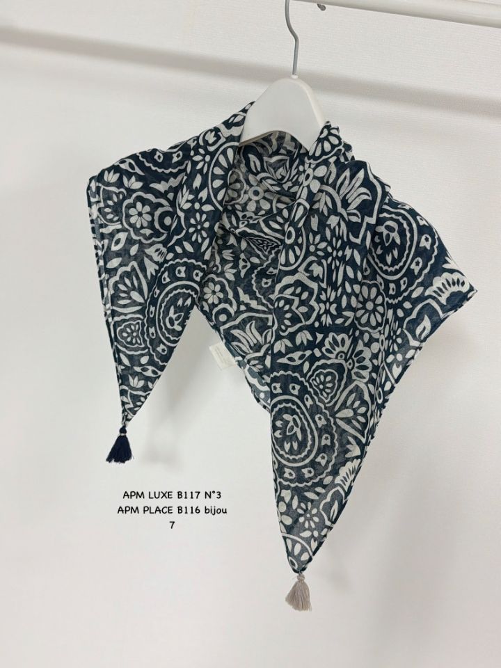 N3韓國直郵實拍女裝新款人氣職業時尚熱賣26春夏圍巾披肩流蘇N3圍巾/披肩