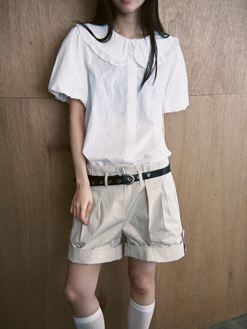 FOSET韓國東大門直郵女裝新款時尚職業人氣推薦襯衫蕾絲衫FOSET襯衫/蕾絲衫