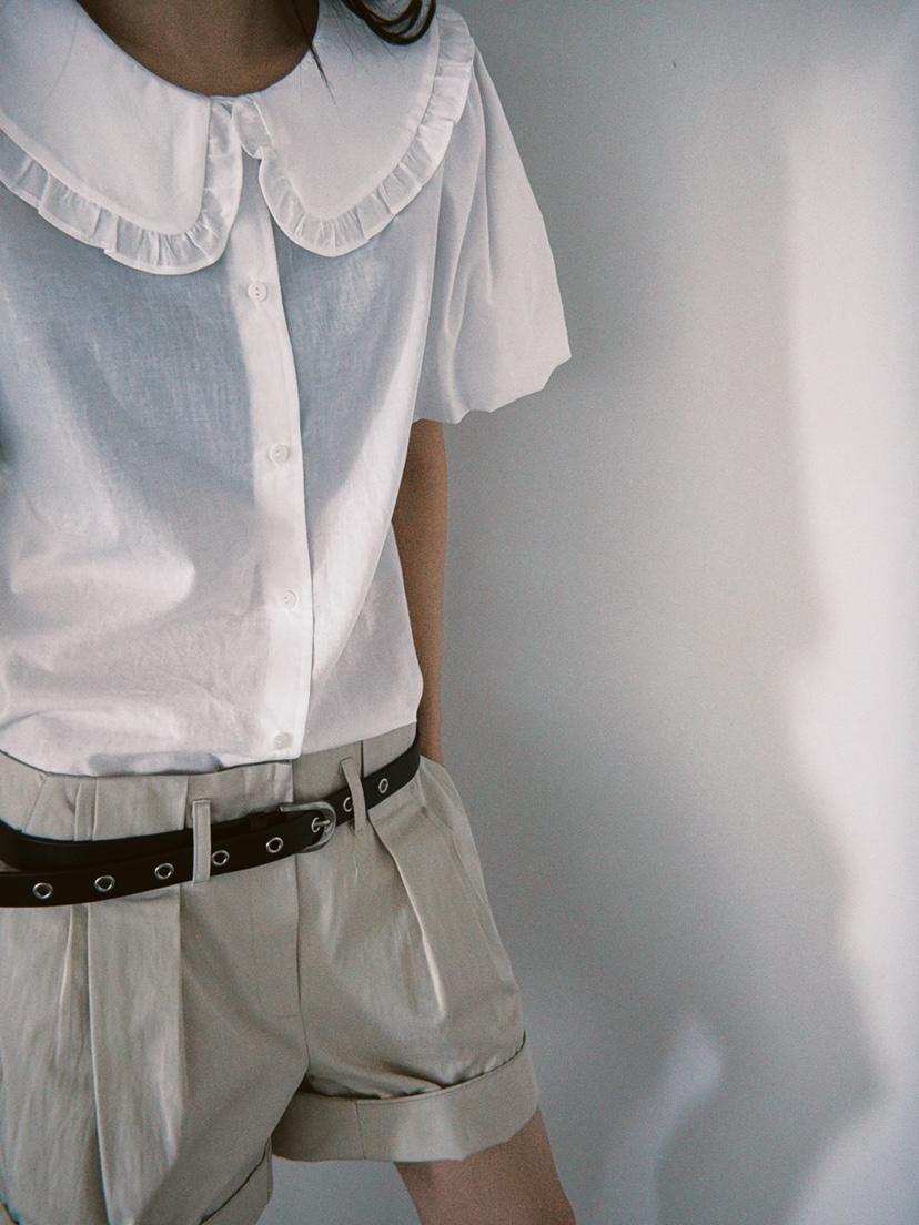 FOSET韓國東大門直郵女裝新款時尚職業人氣推薦襯衫蕾絲衫FOSET襯衫/蕾絲衫