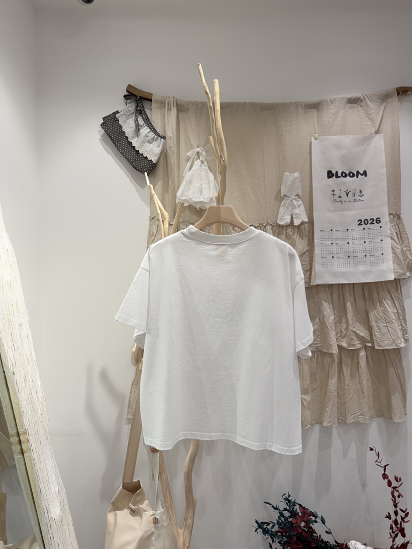 BLOOM韓國直郵實拍女士新品人氣熱賣推薦職業休閑T恤棉質BLOOM-ST恤