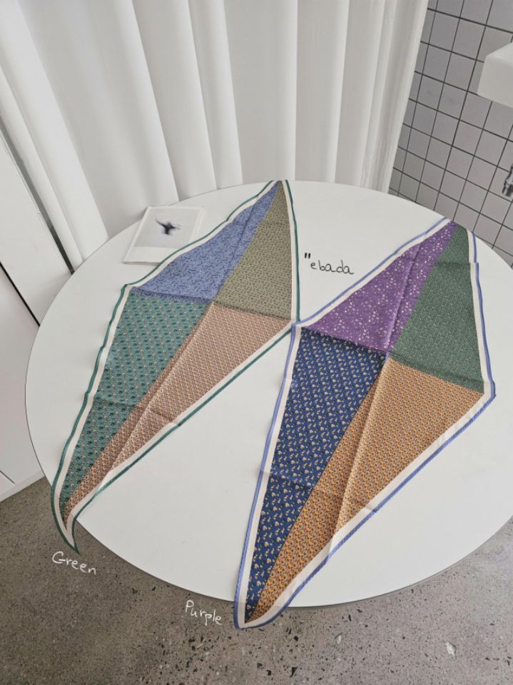 EBADA韓國直郵女裝新品休閑熱賣時尚26春夏人氣圍巾披肩絲綢EBADA圍巾/披肩