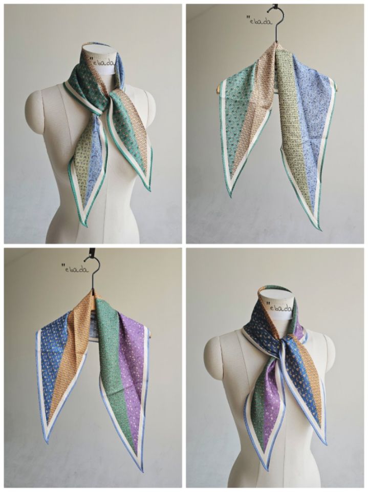 EBADA韓國直郵女裝新品休閑熱賣時尚26春夏人氣圍巾披肩絲綢EBADA圍巾/披肩