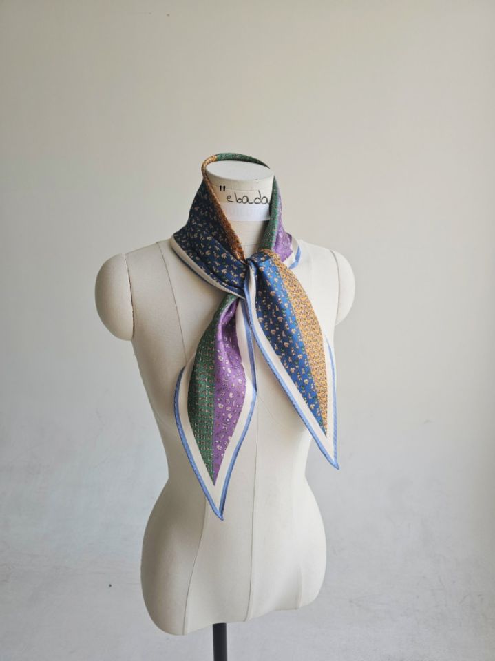 EBADA韓國直郵女裝新品休閑熱賣時尚26春夏人氣圍巾披肩絲綢EBADA圍巾/披肩