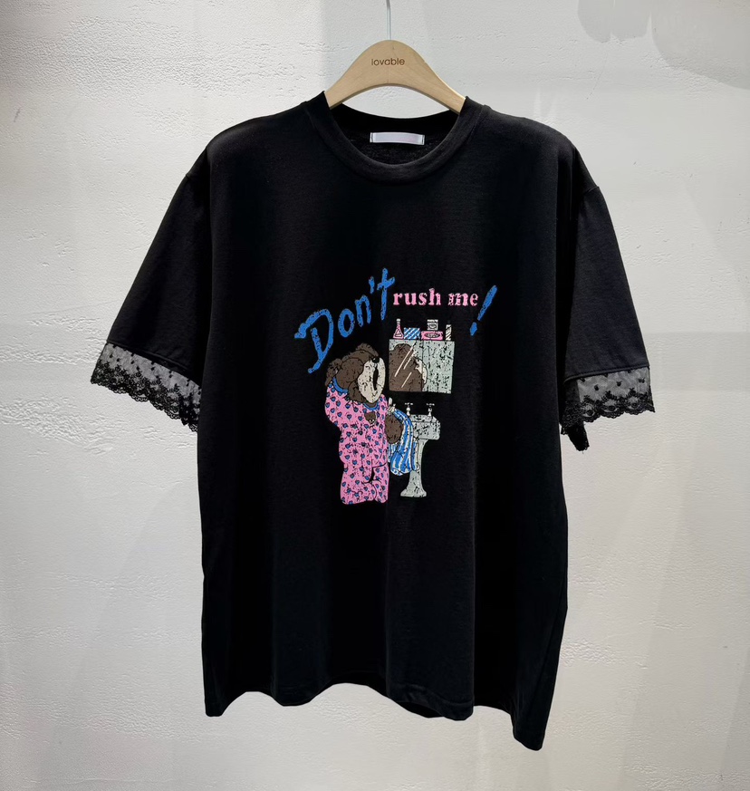 LOVABLE韓國東大門代購女士新款推薦熱賣職業休閑26春夏T恤LOVABLET恤圖色3