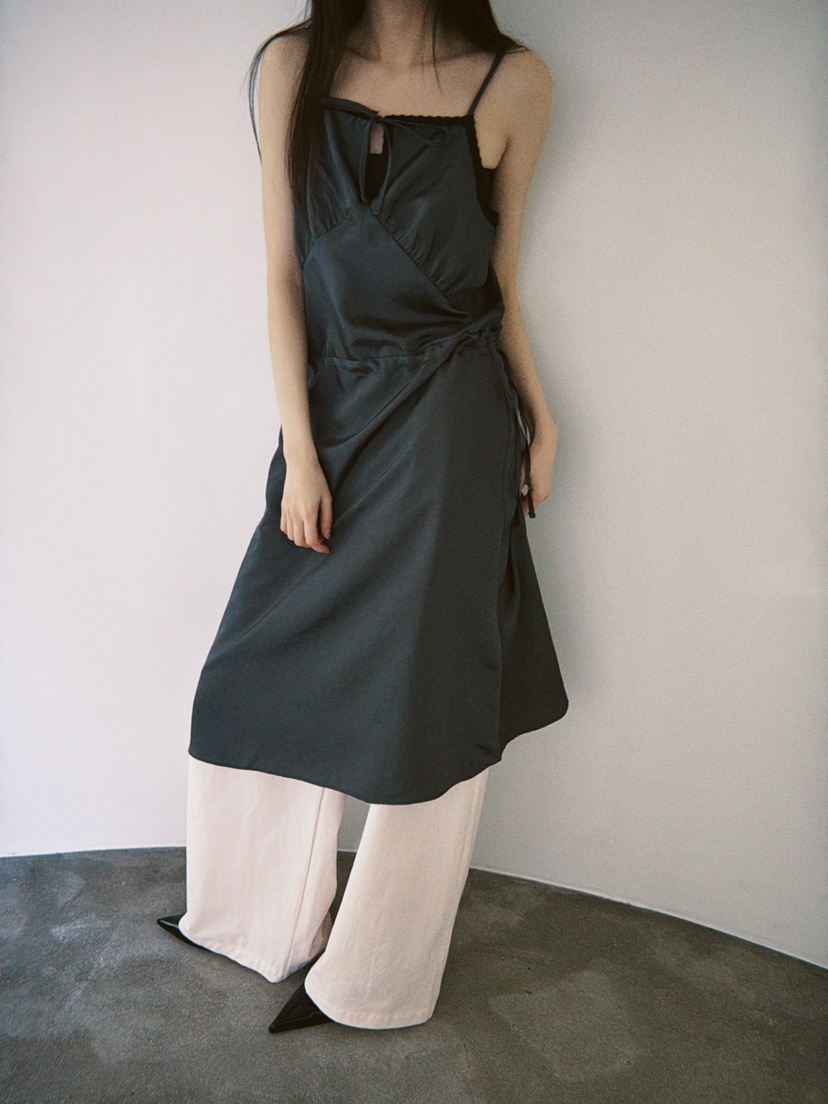 FOSET韓國直郵實拍女士新品休閑推薦時尚熱賣職業人氣連衣裙FOSET連衣裙