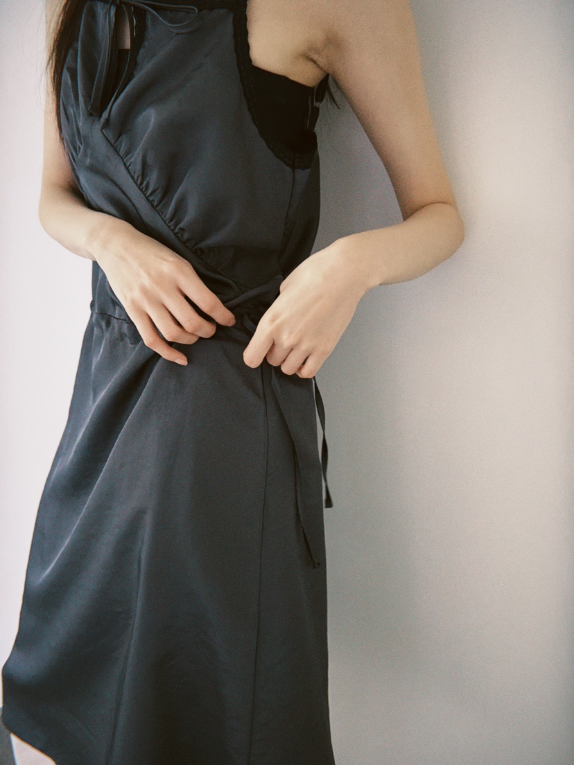 FOSET韓國直郵實拍女士新品休閑推薦時尚熱賣職業人氣連衣裙FOSET連衣裙