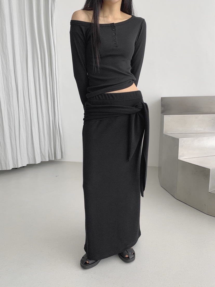 MOMENT韓國直郵女士新款推薦26春夏時尚熱賣職業人氣長袖T恤MOMENT/RECOVER長袖T恤