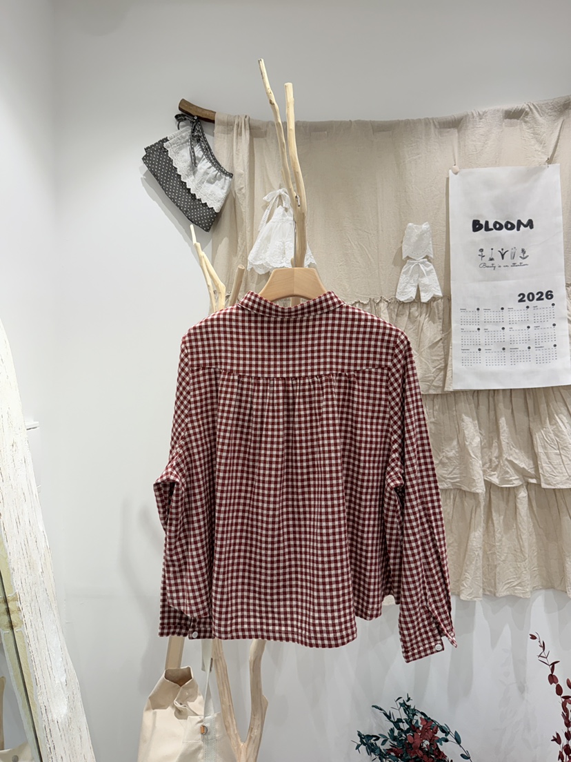 BLOOM韓國直郵女裝新款職業26春夏休閑熱賣時尚襯衫蕾絲衫BLOOM-S襯衫/蕾絲衫