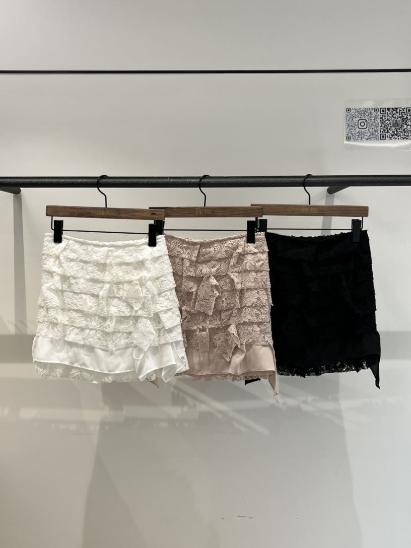 LOVE PULL韓國東大門直郵女士新品熱賣休閑時尚26春夏短裙LOVE PULL短裙