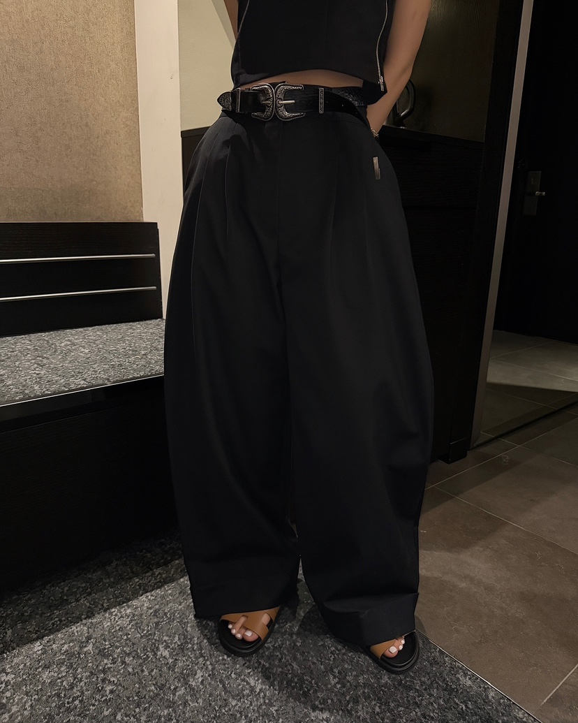 LOVE PULL韓國東大門代購女裝新品人氣時尚職業休閑休閑褲LOVE PULL休閑褲