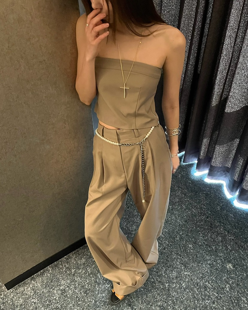 LOVE PULL韓國東大門代購女裝新品人氣時尚職業休閑休閑褲LOVE PULL休閑褲