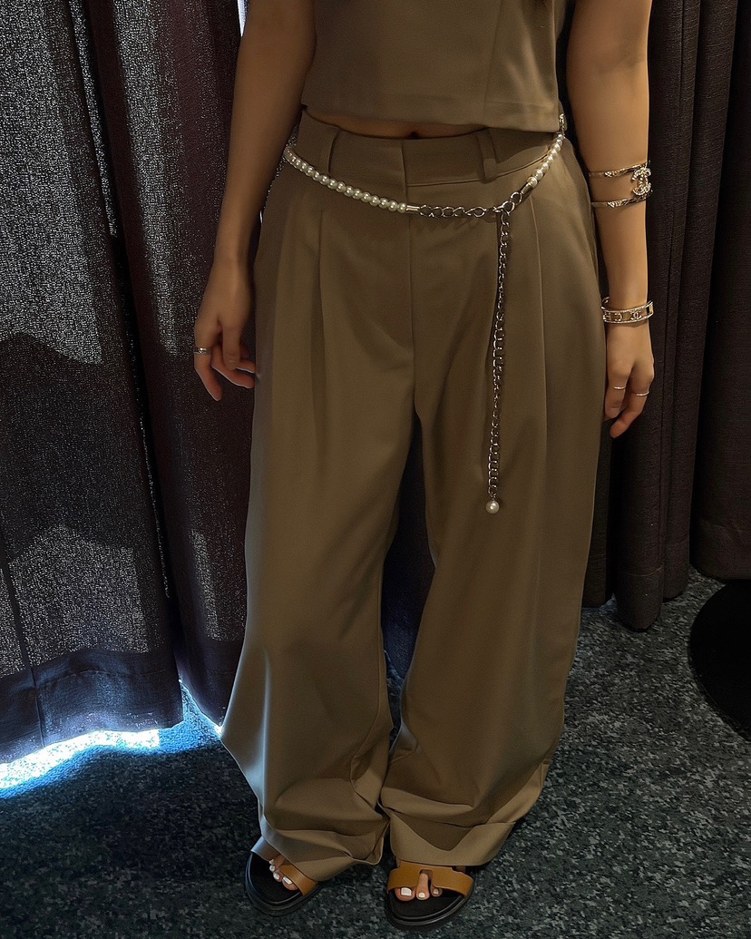 LOVE PULL韓國東大門代購女裝新品人氣時尚職業休閑休閑褲LOVE PULL休閑褲